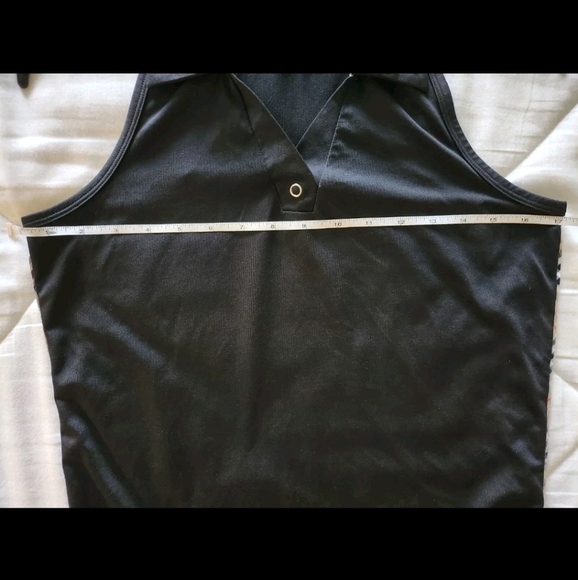 Luxury Designer Burberry Golf Vintage Rare Polo Trademark Tartan Check Pattern M - Picture 8 of 9